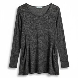 Maurices gray tunic top